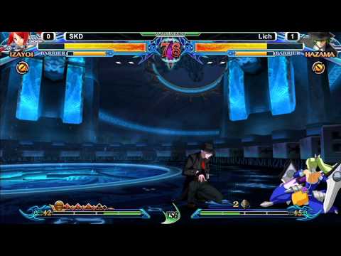 Blazblue: Chrono Phantasma @ TGITSB #2 - SKD (Ragna/Izayoi) vs Lich (Hazama/Relius)