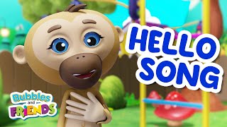 Download lagu Hello, Hello, Hello Sing-Along  | Sing and Learn Sign Language with Bubbles and Friends mp3