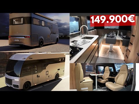 Hymer Killer Camper at LIDL PRICE HIP fully integrated Mercedes motorhome for 149,999 €