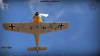 初心者mokotyaが行くWar Thunder空の旅　part3　嫁のドイツ機が追い回されて