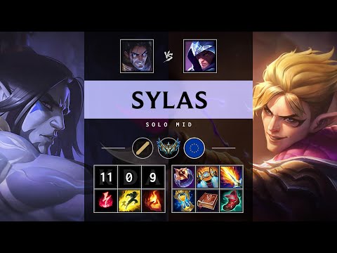 Sylas Mid vs Talon: Perfect KDA, Legendary - EUW Challenger Patch 14.18