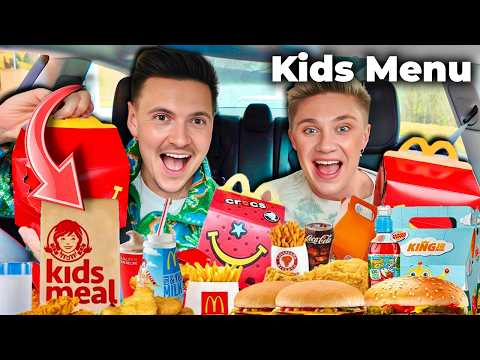 We tried EVERY fast food kids meal