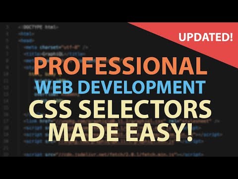 CSS SELECTORS MADE EASY HTML CSS Tutorial for Beginners