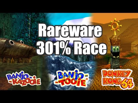 Rareware 301% Race in 12:36:06 (Part 1: Banjo-Kazooie & Banjo-Tooie)