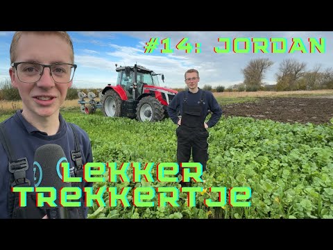 JORDAN doet ALLES voor een MOOI GRONDJE met z'n Massey Ferguson #lekkertrekkertje