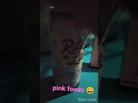 pink foods wow it looks like kawaii foods