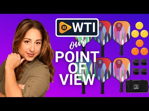Graphite Pickleball Paddles Set - WTI product video review