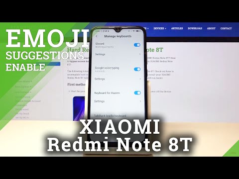How to Allow Emoji Suggestions in XIAOMI Redmi Note 8T – Enable Predictive Emoji