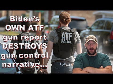 The ATF just ENDED Gun Control Narrative… New ATF report blames gun THEFT for "gun violence"… Thumbnail