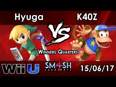 SP87 | Hyuga (Toon Link) Vs. K40Z (Diddy Kong) - Winners Quarters - Smash 4