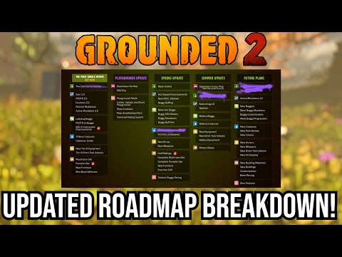 Breaking Down The UPDATED Grounded 2 Roadmap