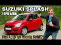 6 000 Euro SUZUKI SPLASH Den Gibt Es Auch Als OPEL AGILA Test Review Gebrauchtwagen