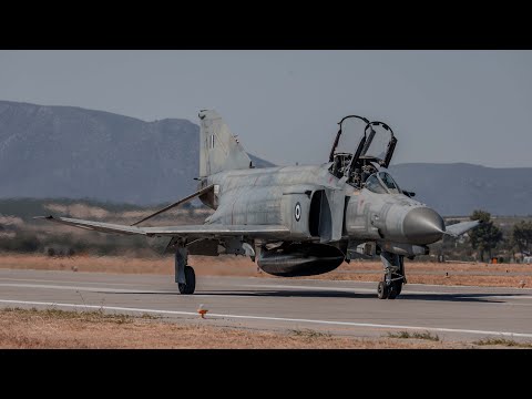 McDonnell Douglas F-4 Phantom II Tactical Demonstration | Hellenic Air Force [4K]