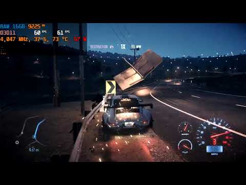 ASUS TUF A15 RTX 3070 Need for speed 2015 Vega 8 720p