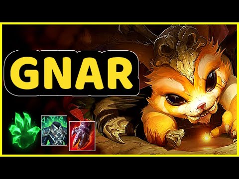 GNAR VS JAYCE TOP GAMEPLAY CHALLENGER I