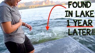 We Found a Working Scooter Underwater In Lake - FOUND OWNER!!! (Using Dive Portable Lungs)