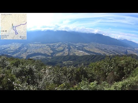 【自転車旅行】2015/09/19 part1 駒ヶ根～折草峠～陣馬形山～大鹿村