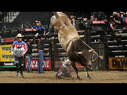 TOP BULL: Bruiser bucks off Reese Cates | 2015