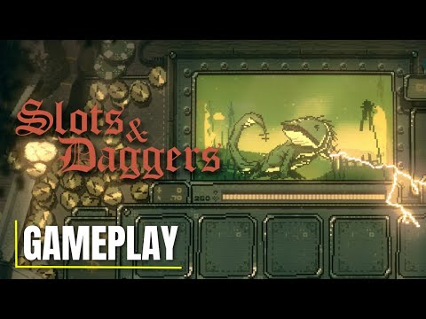 Retro Fantasy Roguelike Inside A Slot Machine | Slots & Daggers - Full Gameplay Demo (4K)