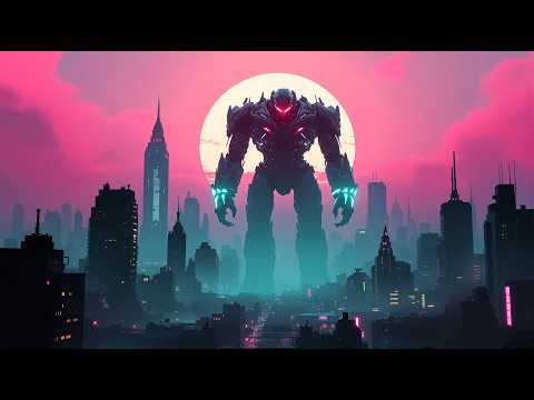 DIGITAL DYSTOPIA  |  One Hour Dark Synthwave MIX for Gaming, Coding, Workout