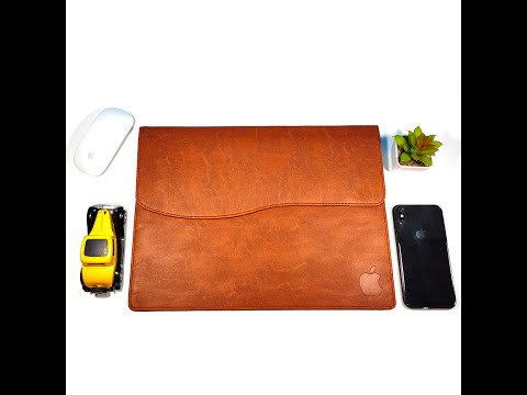 Slevee Case | Laptop Case | Macbook Case - Ukuran 13" - 14" - Brown