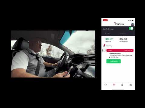 Tonquin Delivery Provider App video thumbnail