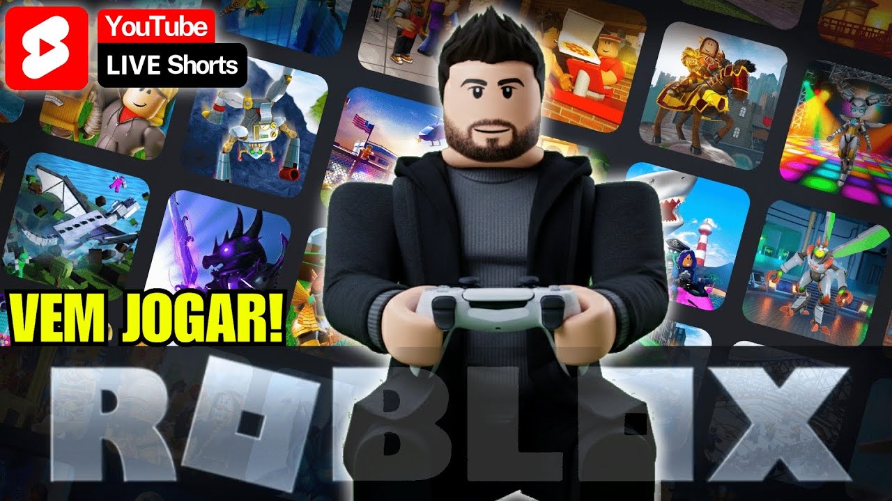 🚀 DOMINGO DO CAOS NO ROBLOX! JOGANDO COM INSCRITOS AO VIVO 🎮 (Vem participar!)
