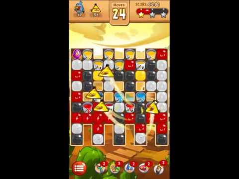 Angry Birds Blast Level 124 - NO BOOSTERS 🎈🐦🎈🐦