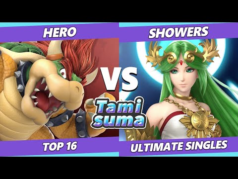 TAMISUMA 227 Top 16 - Hero (Bowser) Vs. Showers (Palutena) SSBU Smash Ultimate