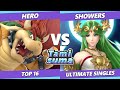 TAMISUMA 227 Top 16 - Hero (Bowser) Vs. Showers (Palutena) SSBU Smash Ultimate