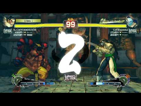 Joryuken (honda) VS Cpt-Bazooka (claw) // ULTRA STREET FIGHTER IV