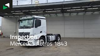 Tracteur routier Mercedes-Benz Actros 1843 4X2 ADR Cruisecontrol | Image 4 - Autoline