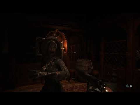 resident evil 8 village  kill lady dimitrescu  cassandra in main hall