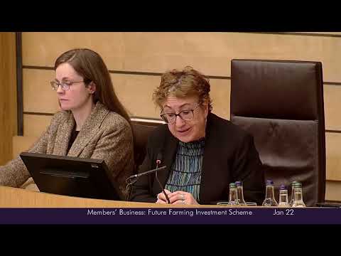 Members’ Business: Future Farming Investment Scheme - 22 January 2026