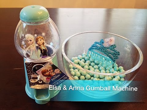 ❄️Disney Frozen: Elsa & Anna Gumball Candy Machine