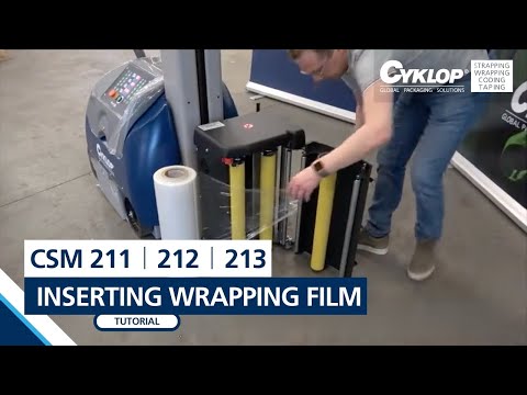 CSM 211 / 212 / 213: Placing wrapping film