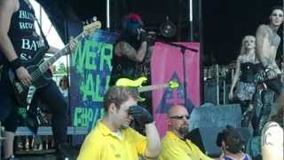 Blood on the dance floor - Unforgiven (Live at warped tour CT 2012)