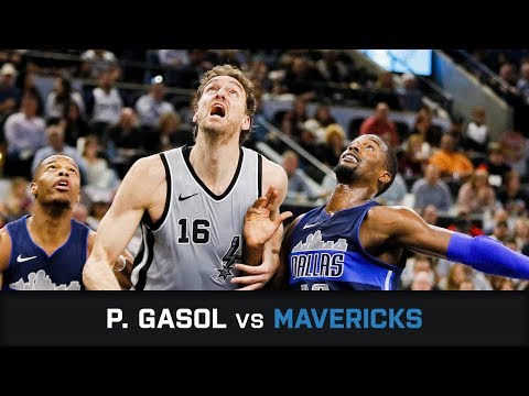 Pau Gasol's Highlights: 25 PTS, 4 AST, 1 STL vs Mavericks (27.11.2017)