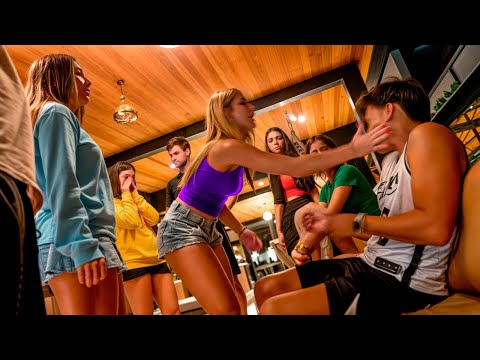 I had a terrible fight with my ex in front of everyone at the vacation mansion!!