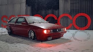 preview picture of video 'VW SCIROCCO // PORSCHE GUARD RED // CHRISTMAS TREE'