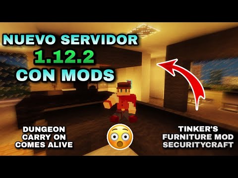 NEW server WITH MODS 😊 for MINECRAFT 1.12.2😍