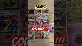 God pack !!!! #pokemon #pikario #corse #unboxing #pokemoncards #pokemontcg #booster #godpack