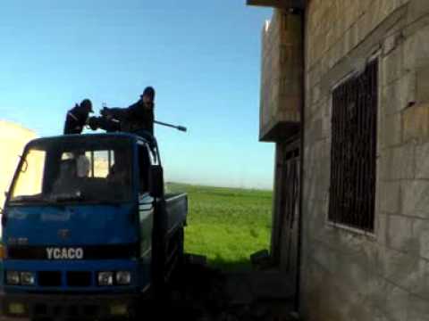 استهداف حاجز شركة الكهرباء في ريف حمص الشمالي من قبل كتيبة الشهيد أحمد عودة