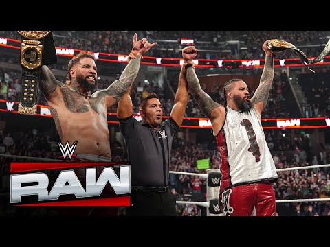 The Usos WIN World Tag Team Title against AJ Styles & Dragon Lee: Raw highlights, Dec. 29, 2025