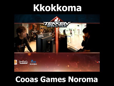 Cooas Games   Noroma Vs  Kkokkoma   Tekken Korea Masters 2018   Top 8