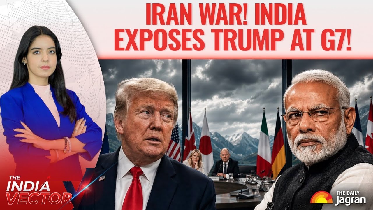 THE ULTIMATE AMBUSH! India EXPOSES Donald Trump At G7 With Trump In The SAME ROOM! Iran War Crimes?