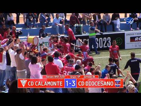 Resumen: CD Calamonte - CD Diocesano (3ª RFEF Gr.XIV 21/22)