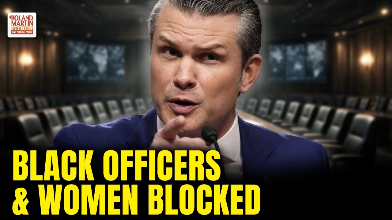 Hegseth Strikes Black Officers and Women From Promotion List