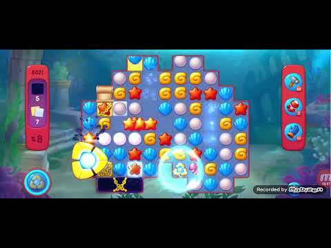 Fishdom Hard level 6021. NOboosters