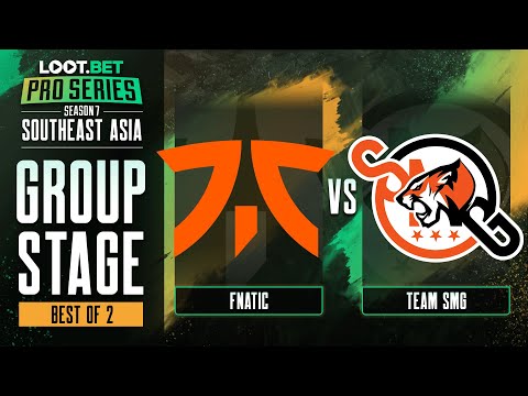 Fnatic vs Team SMG Game 1 - Pro Series 7 SEA: Group Stage w/ Ares & Black^